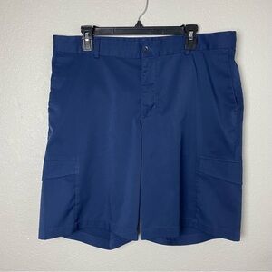 Nike Golf Standard Fit Men's Deep Blue Cargo Shorts Size 36